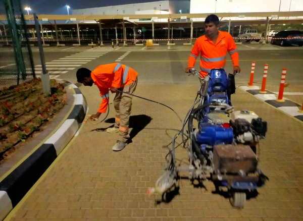Road Kerbstone Marking Works
